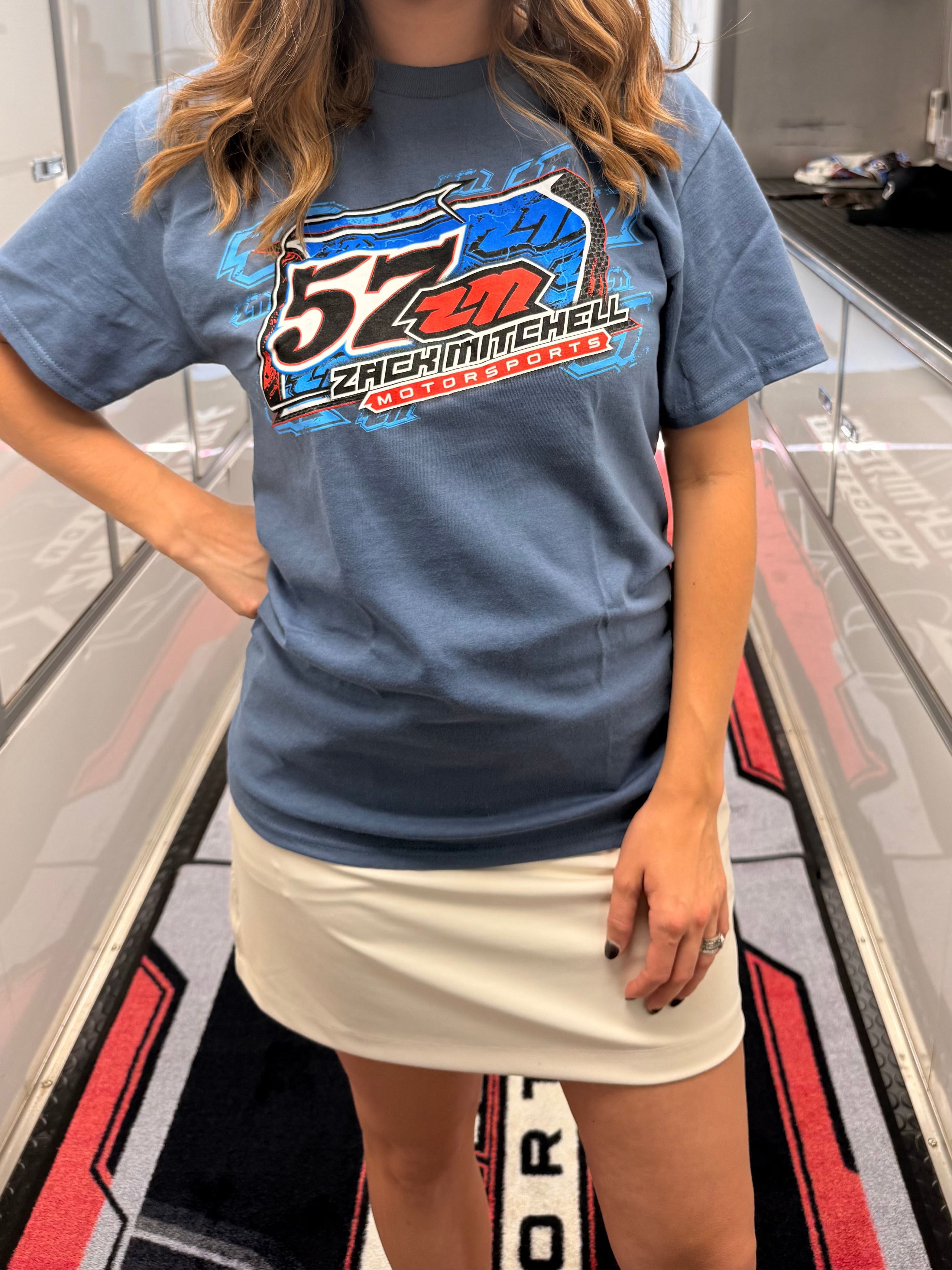 Zack Mitchell 2026 Primary Car- Steel Blue