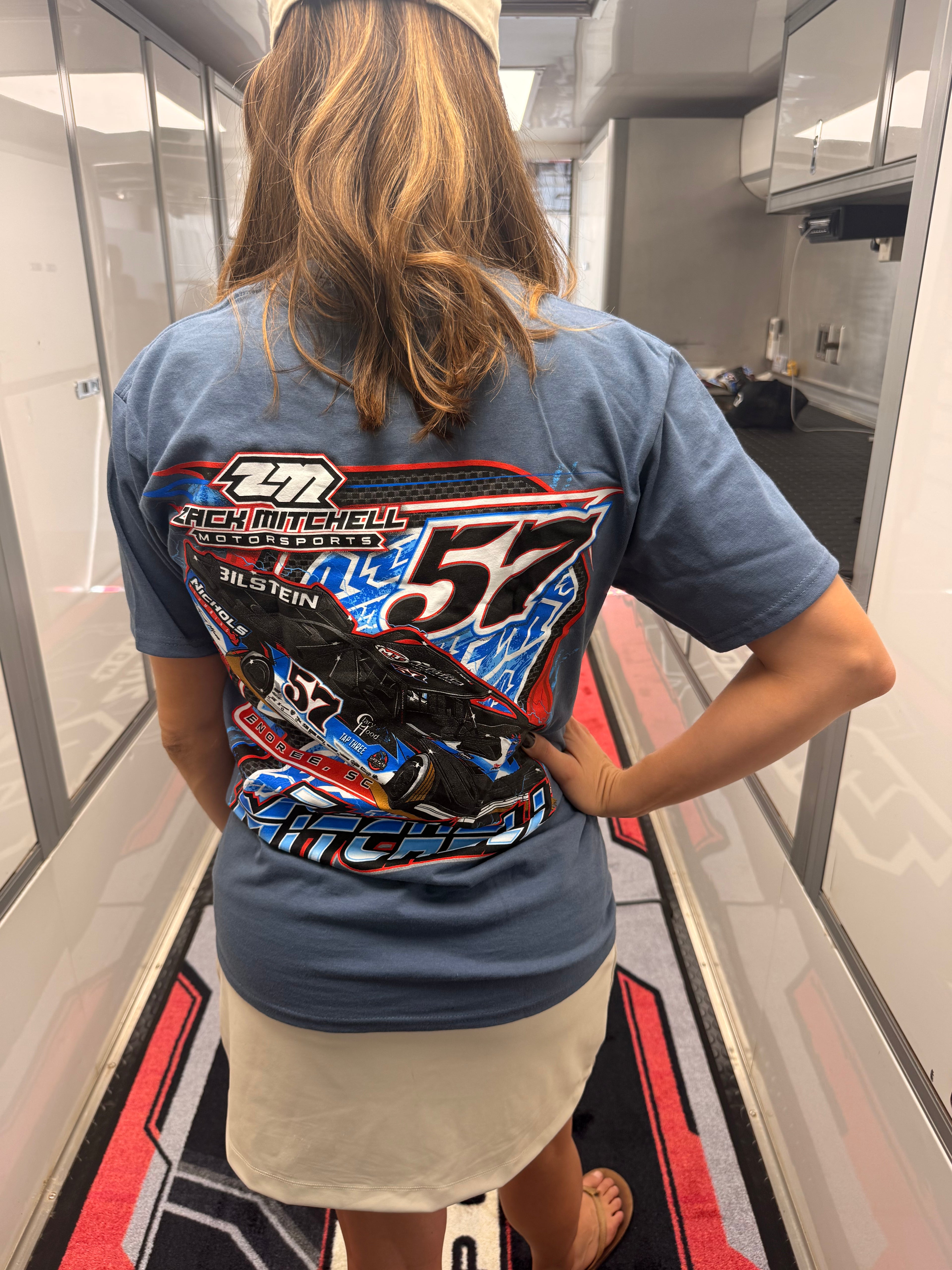 Zack Mitchell 2026 Primary Car- Steel Blue